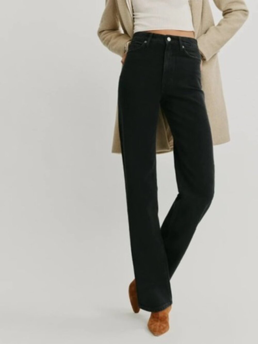 Reformation Wilder High Rise Wide Leg Jeans Seattle - Size 26